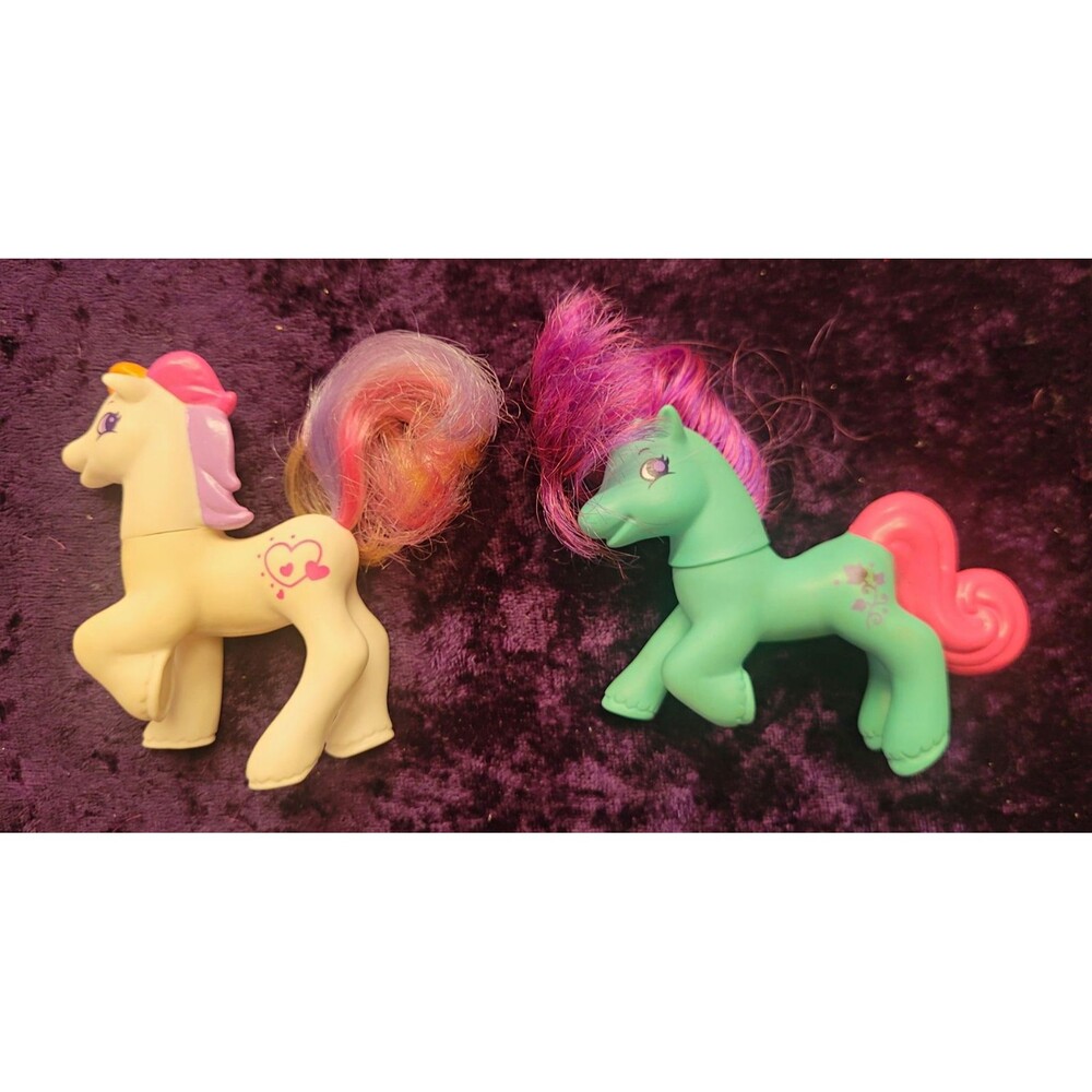 Vtg Hasbro G2 2nd Gen My Little Pony '98 Horse Action Figures Lot of 2